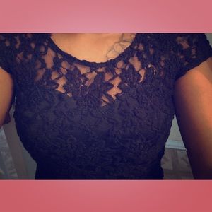 Sheer cotton top